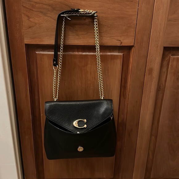 Coach Bags Black Womens Purse Black Leather Poshmark
